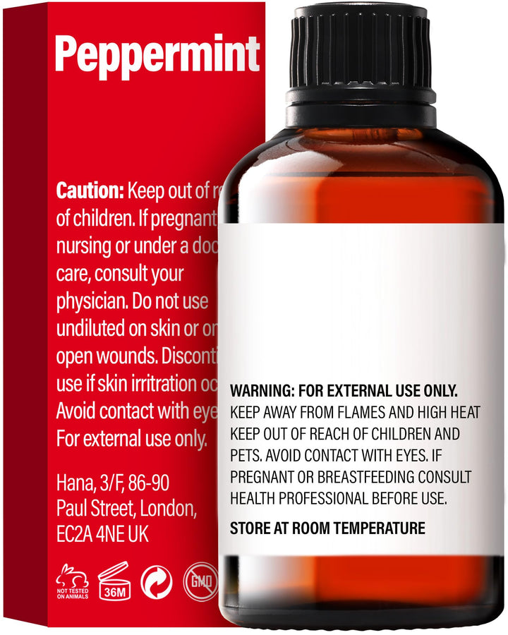 H'ana Peppermint Essential Oil, Peppermint, 30 ml