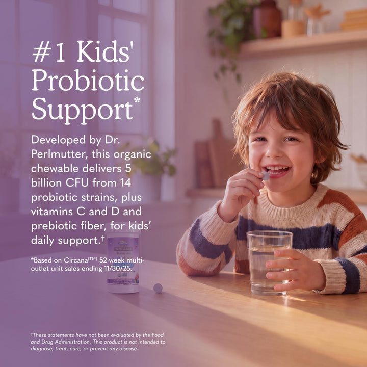 Garden of Life Dr. Formulated Kids+ Probiotic, Berry Cherry