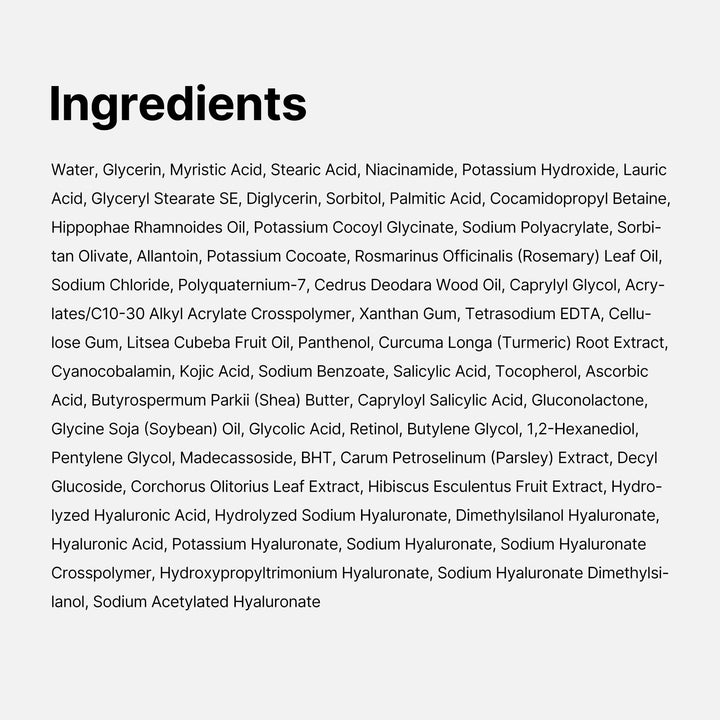 medicube Kojic Acid Turmeric Whip Facial Cleanser