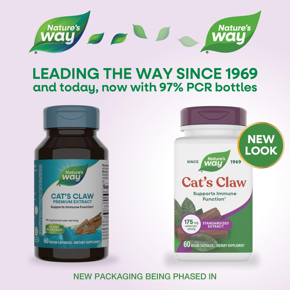 Nature's Way Cat's Claw Standardized Extract, 60 Count