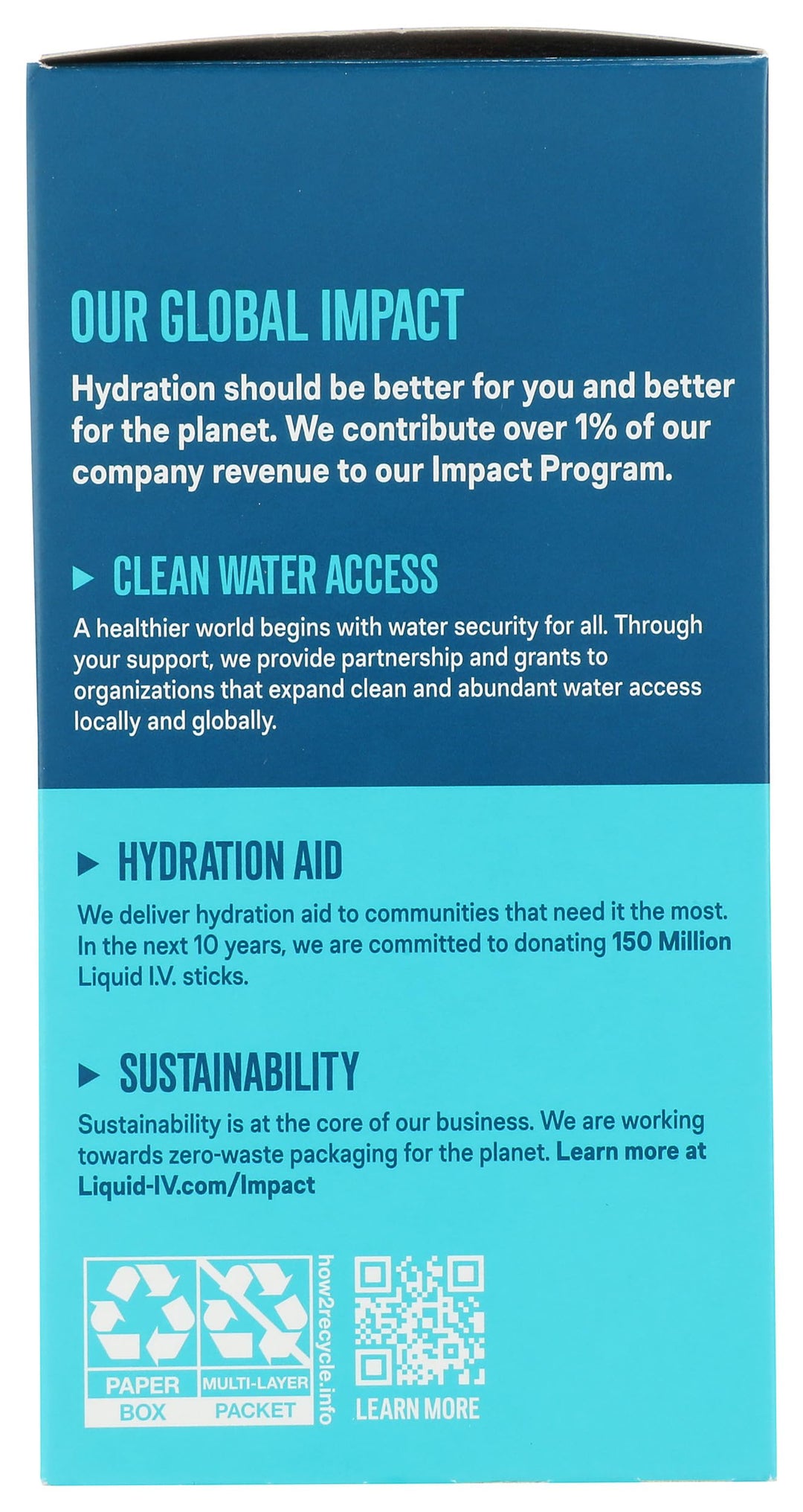 Liquid I.V. Hydration Multiplier, Lemon Lime, 0.56 oz, Pack of 10