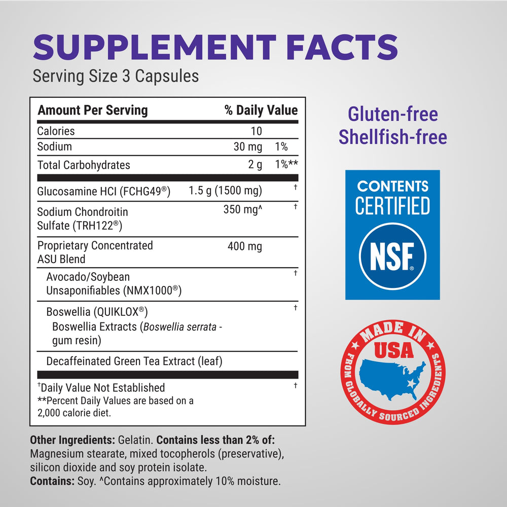 Nutramax Laboratories Cosamin ASU Advanced Formula, 90 Count
