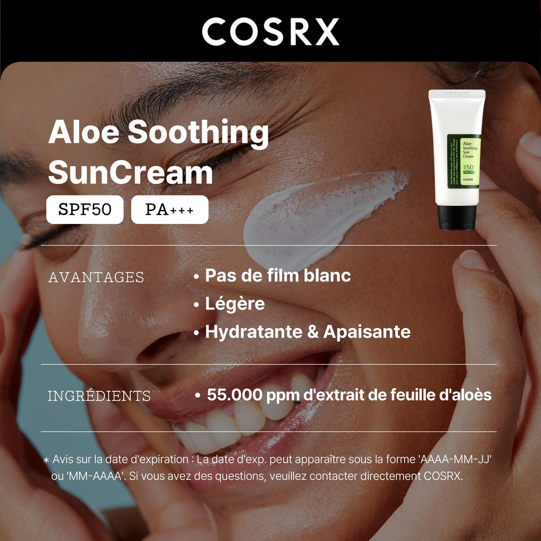 COSRX Aloe Soothing Sun Cream, 50 ml