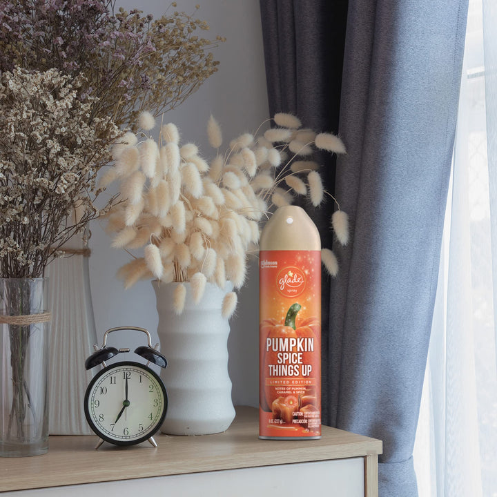 Glade Air Freshener Room Spray, Pumpkin Spice Things Up, 8 oz