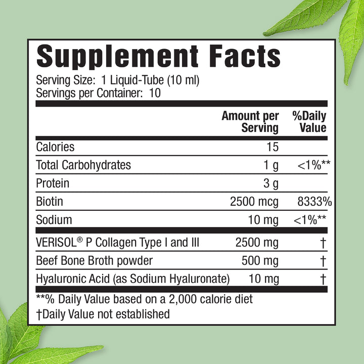 Applied Nutrition Liquid Collagen + Hyaluronic Acid Beauty Drink