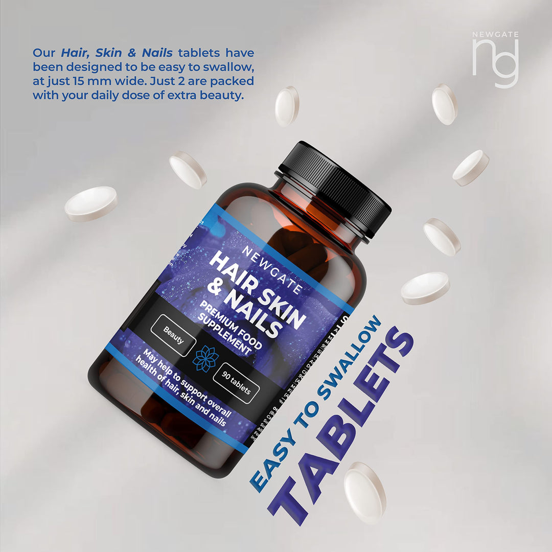 Newgate Labs Hair Skin And Nails Tablets, 90 Count