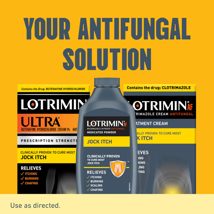 Lotrimin Antifungal Medicated Powder, Jock Itch, 6.25 oz