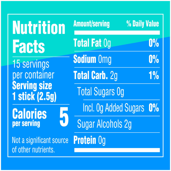 WRIGLEY'S EXTRA Sugarfree Gum, Peppermint, 15 Count, Pack of 10