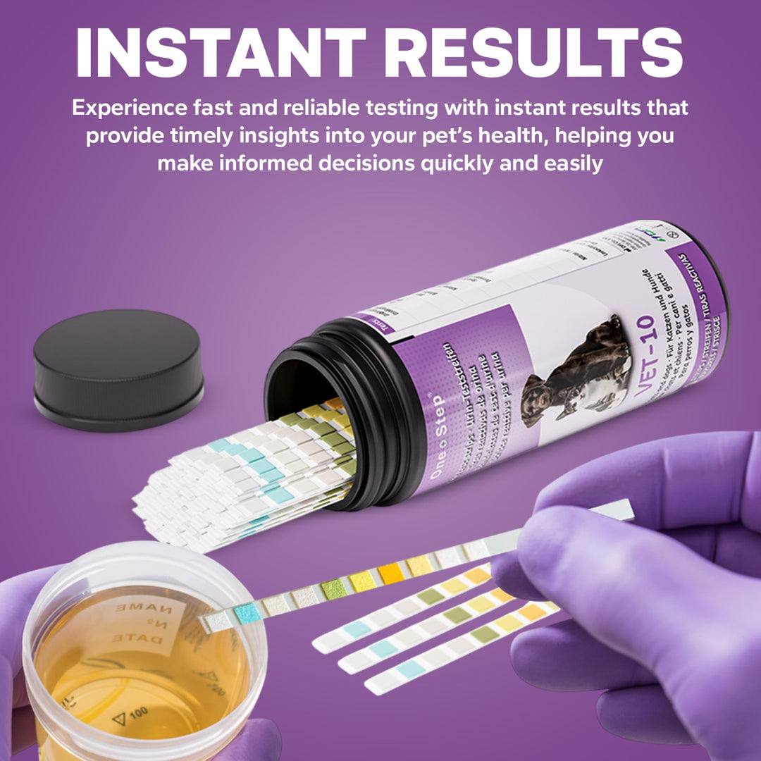 One Step Pet Urine Testing Strips, 50 Count