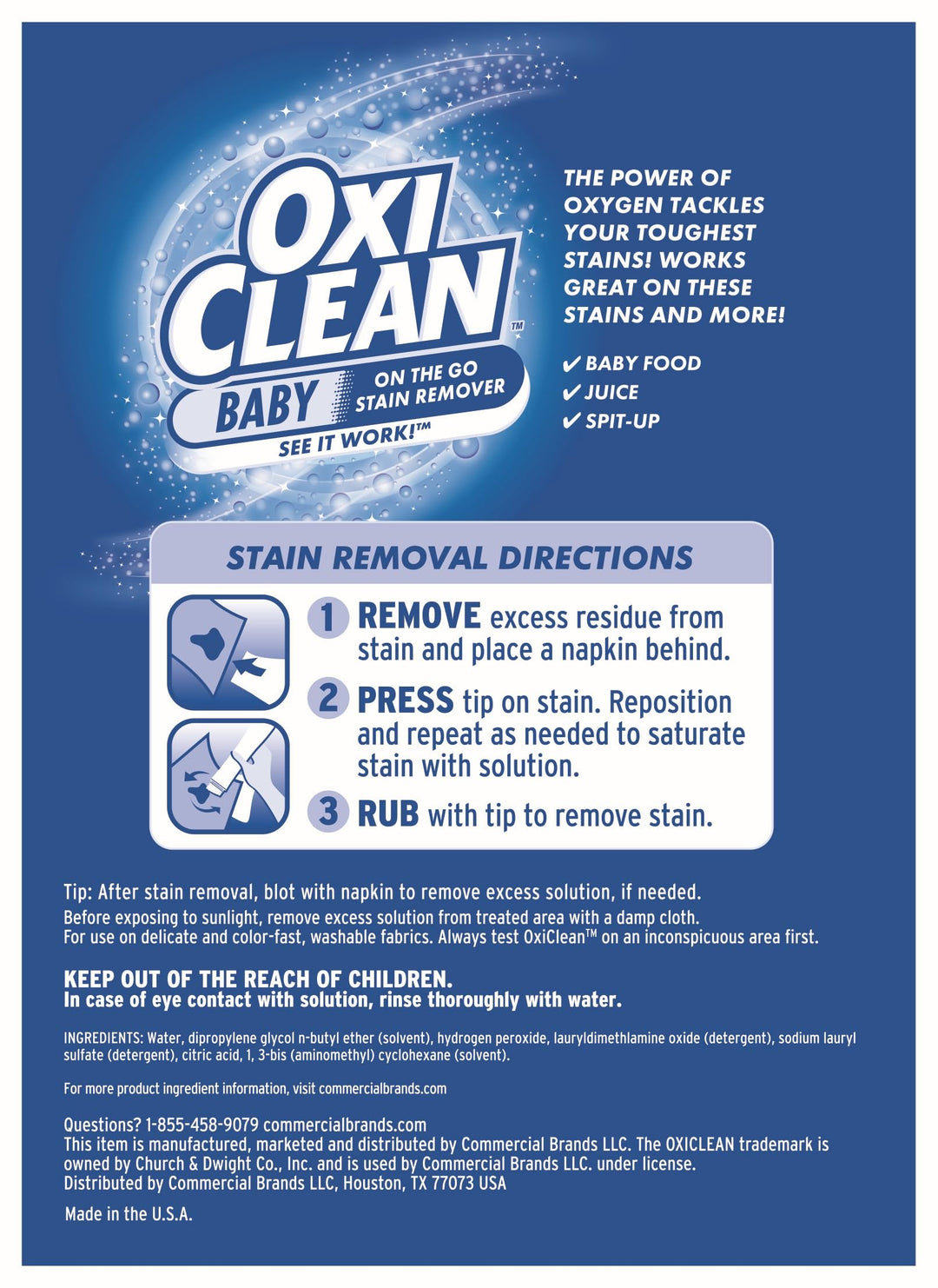 OxiClean Versatile Stain Remover Powder, 3 lb