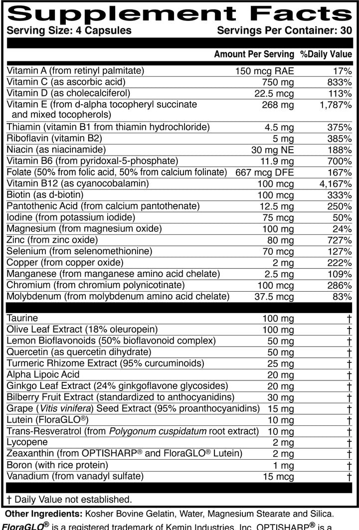 ScienceBased Health MacularProtect Complete AREDS 2 + Multivitamin, 120 Count