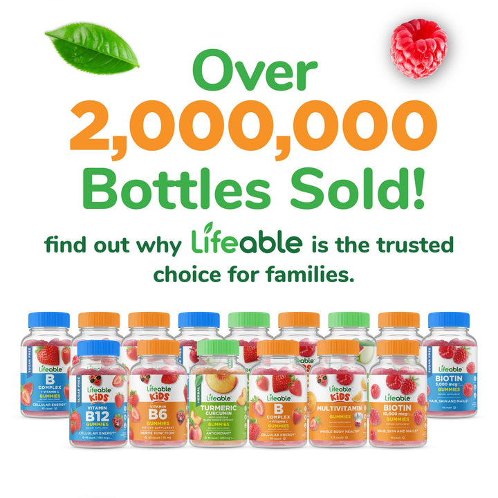Lifeable Magnesium Citrate Gummies, 900 mg, 90 Count