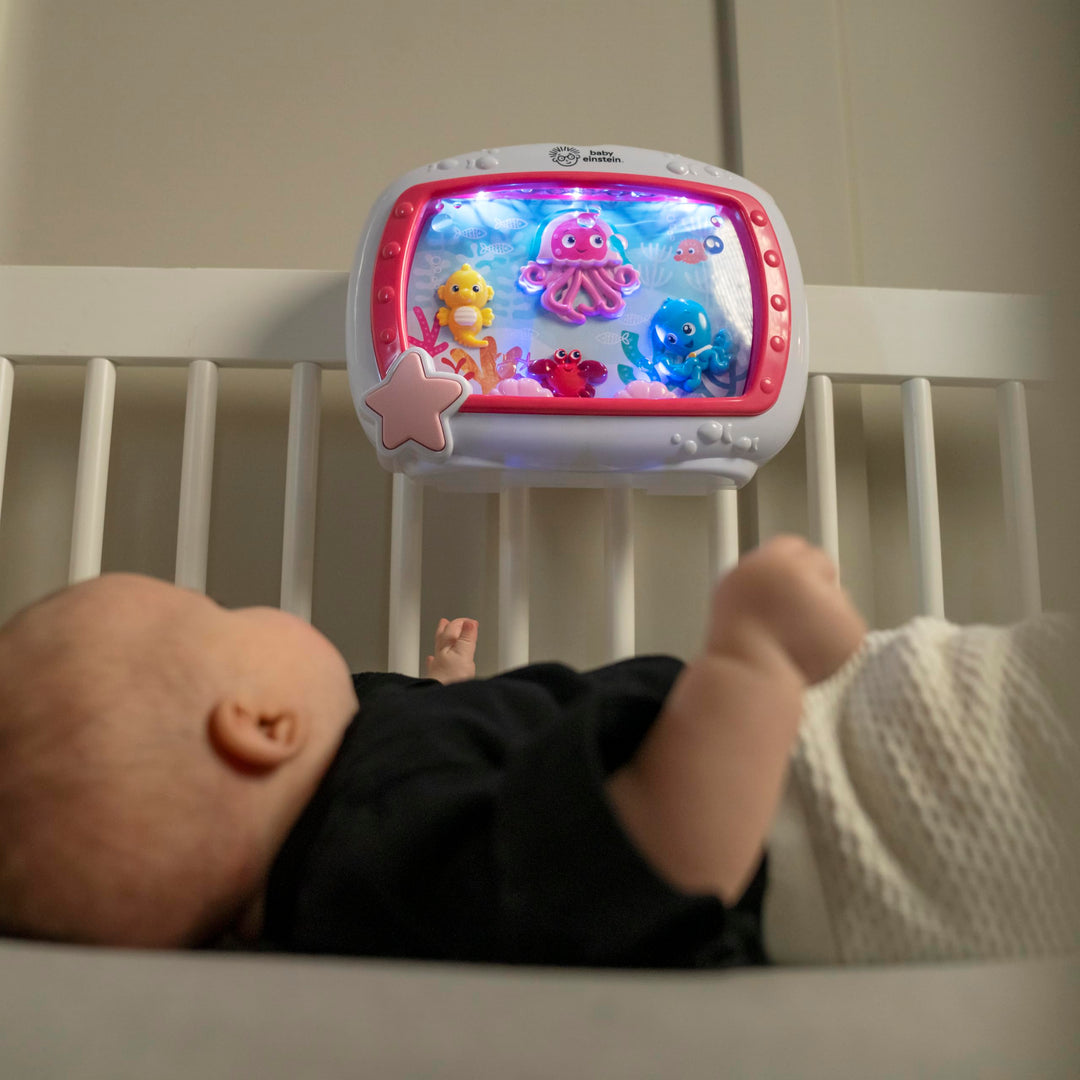 Baby Einstein Sea Dreams Soother Musical Crib Toy And Sound Machine, Pink