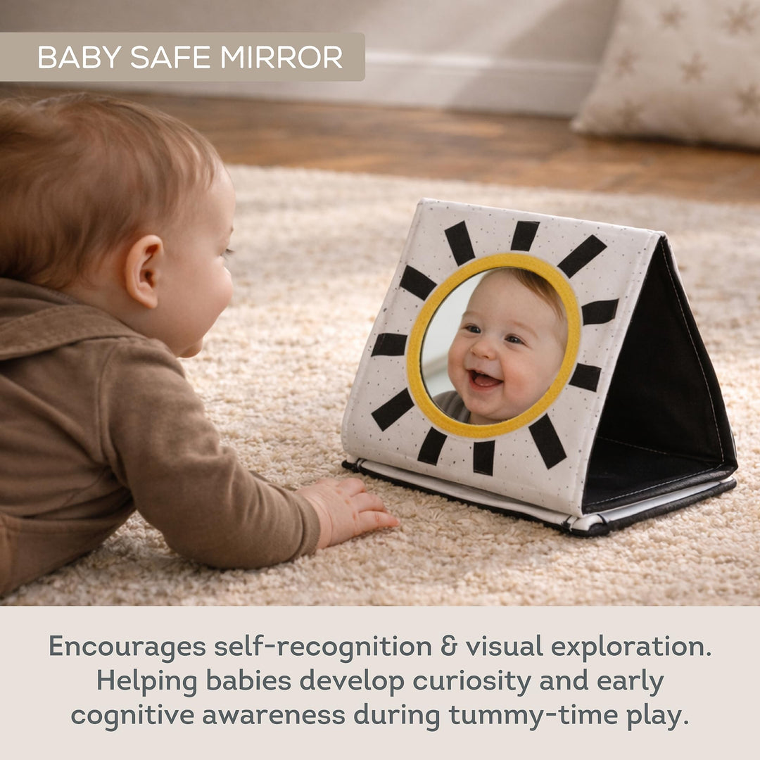 Taf Toys Newborn Soft Activity Book, Black and White, 0-12 Months