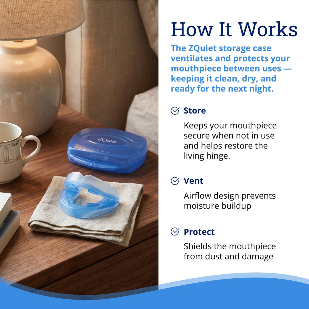 ZQuiet Storage Case, Mouthpiece Case