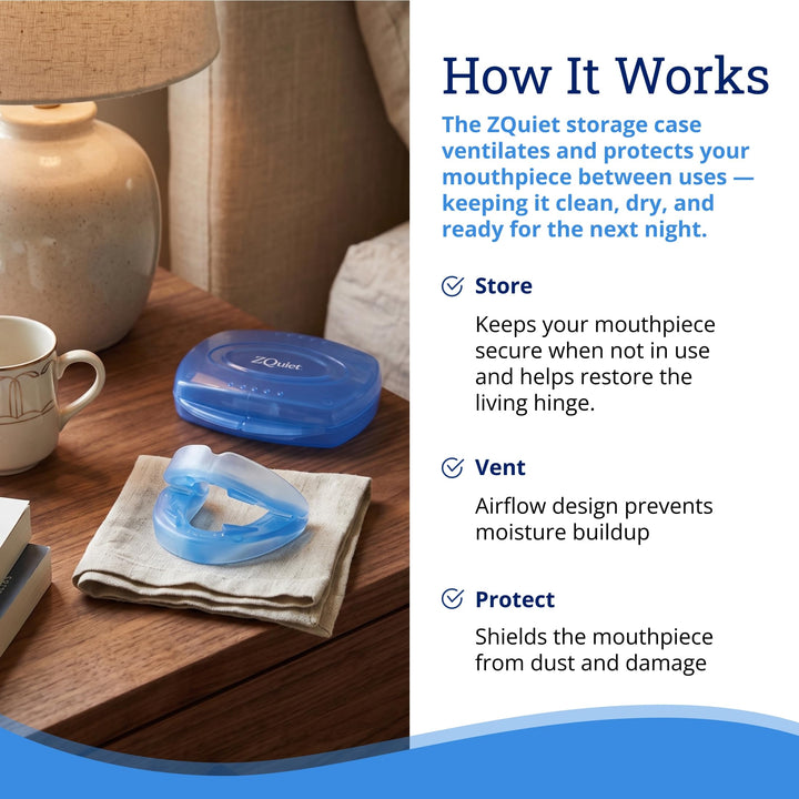 ZQuiet Storage Case, Mouthpiece Case