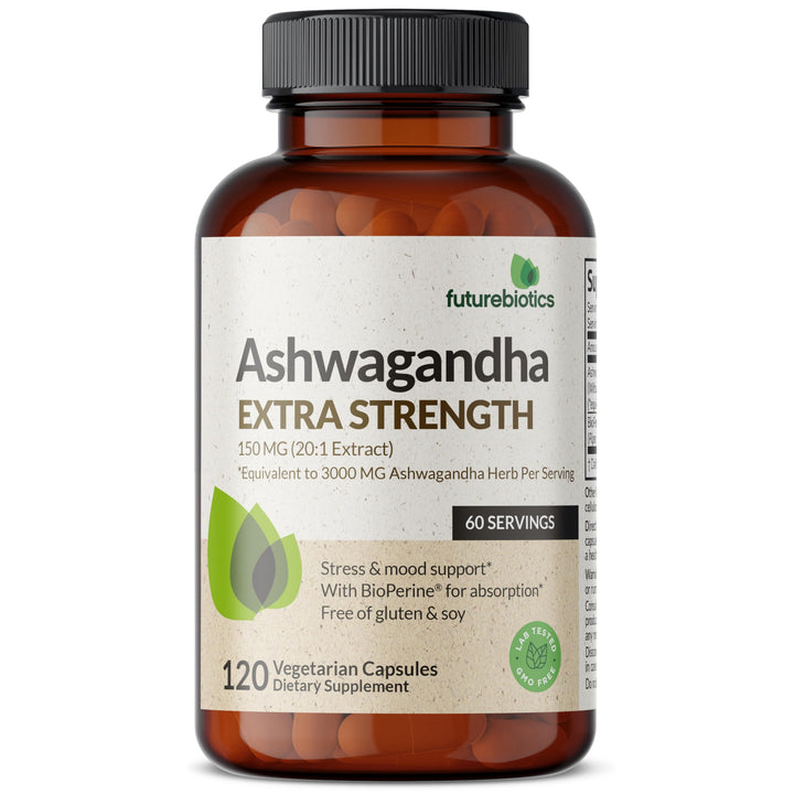 Futurebiotics Ashwagandha Extra Strength 3000 mg, 120 Count