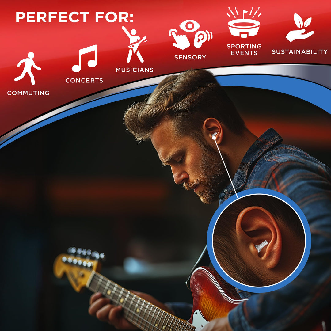 Hearos High Fidelity Musician Ear Plugs, 1 Pair