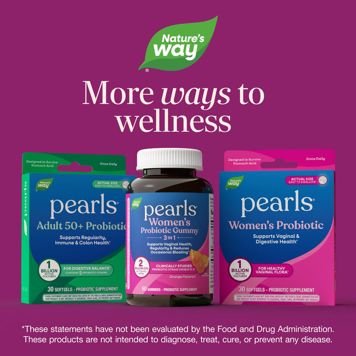 Nature's Way Women's Probiotic Pearls, 30 Count