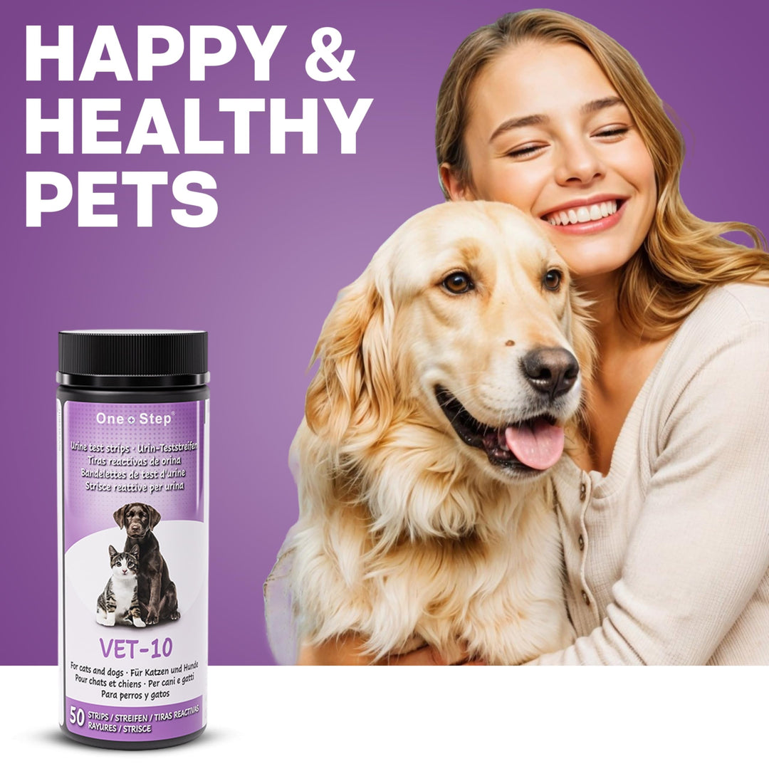 One Step Pet Urine Testing Strips, 50 Count