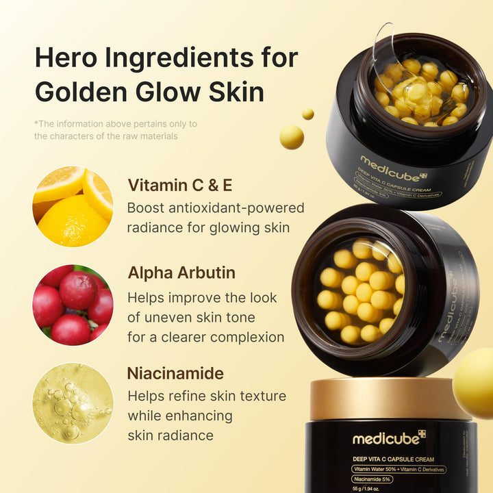 medicube Capsule Cream, Deep Vitamin C