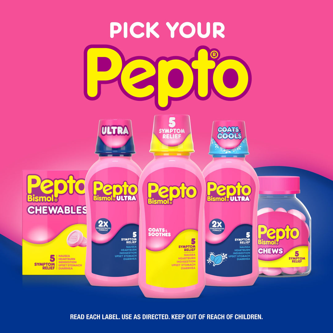 Pepto Bismol Ultra Caplets, 24 Count