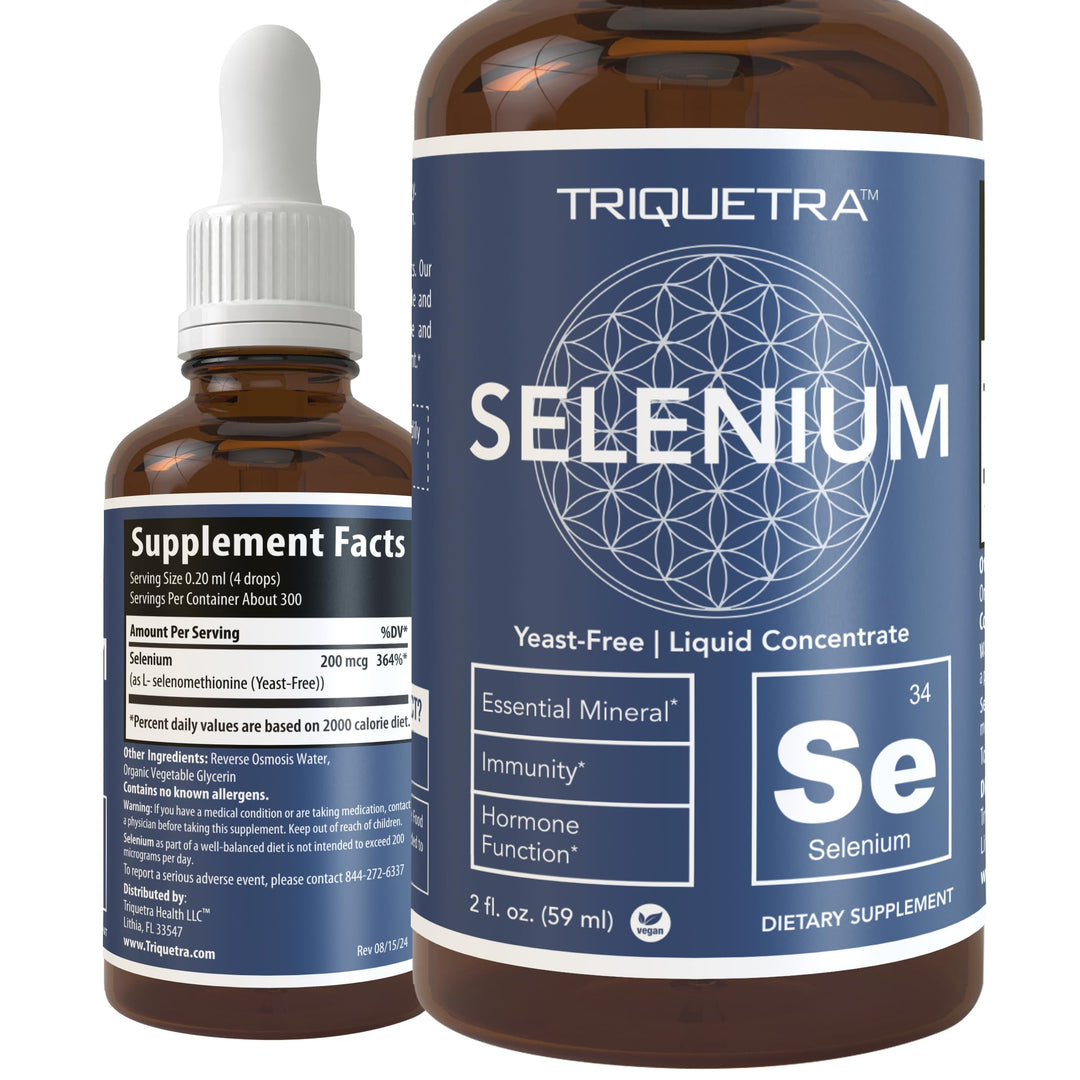 Triquetra Health Selenium Liquid Concentrate, 200 mcg, 2 oz