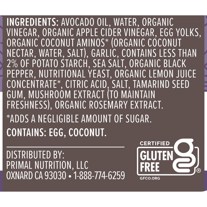 Primal Kitchen Caesar Dressing & Marinade, 8 fl oz