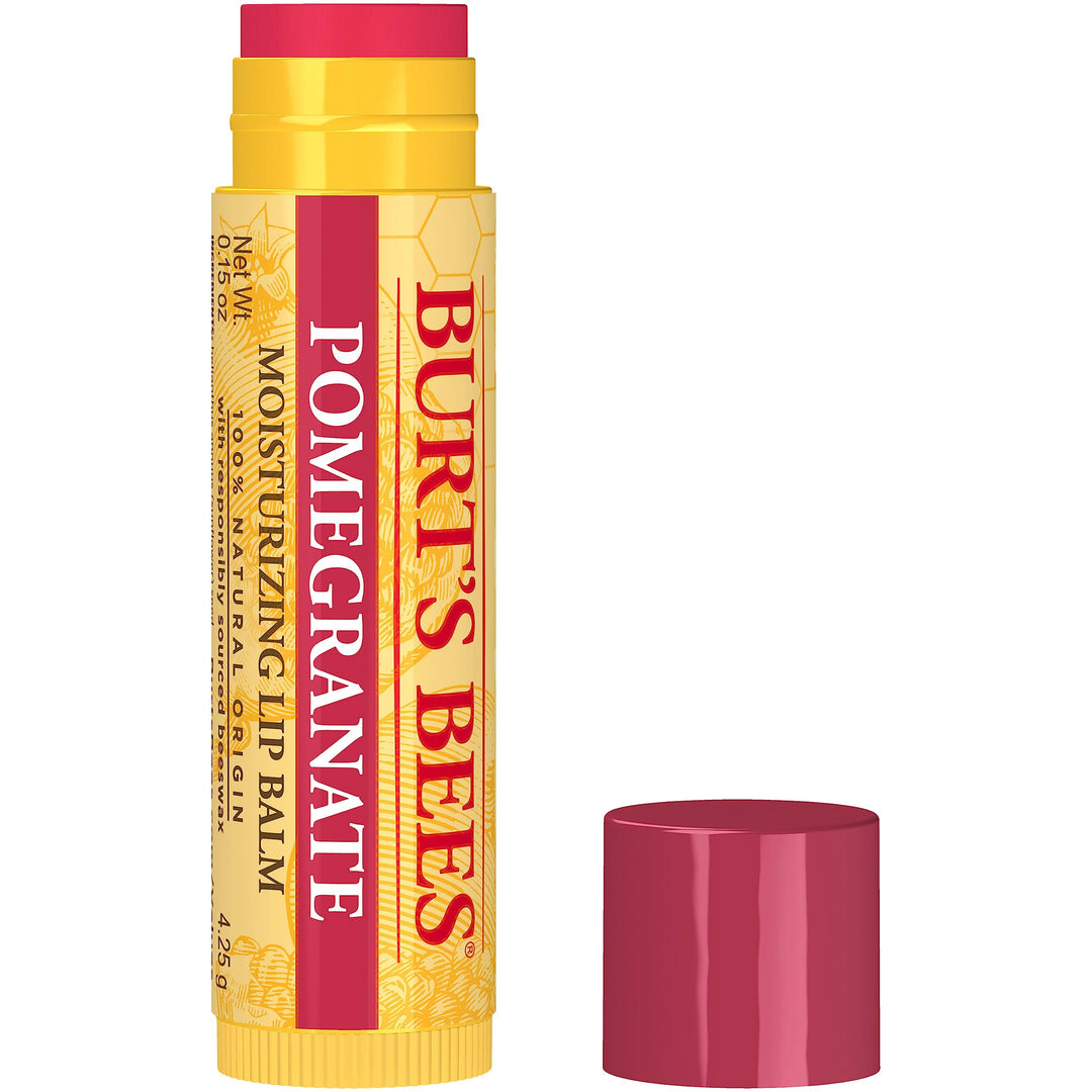 Burts Bees Moisturizing Lip Balm, Pomegranate