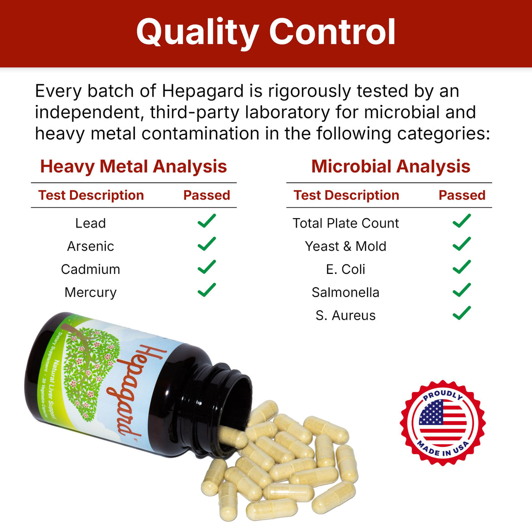 Hepagard Liver Support Supplement, Capsules