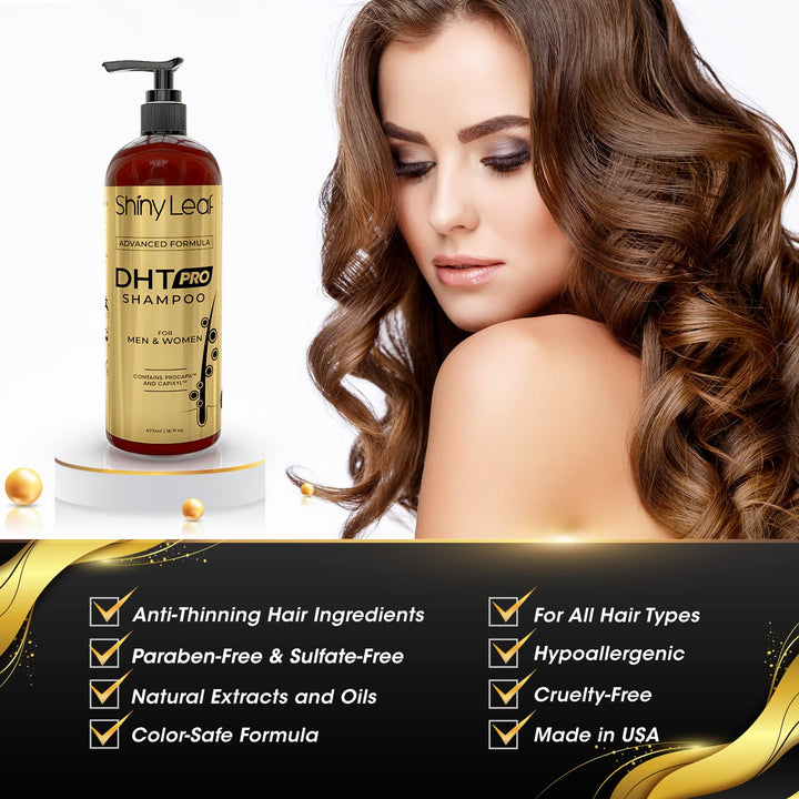 Shiny Leaf DHT Pro Shampoo, Advanced Formula