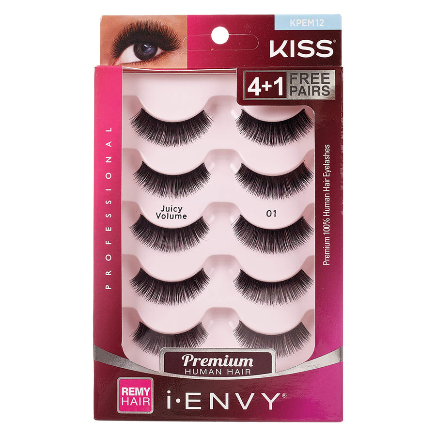 KISS i Envy Eye Lash Value Pack, KPEM12