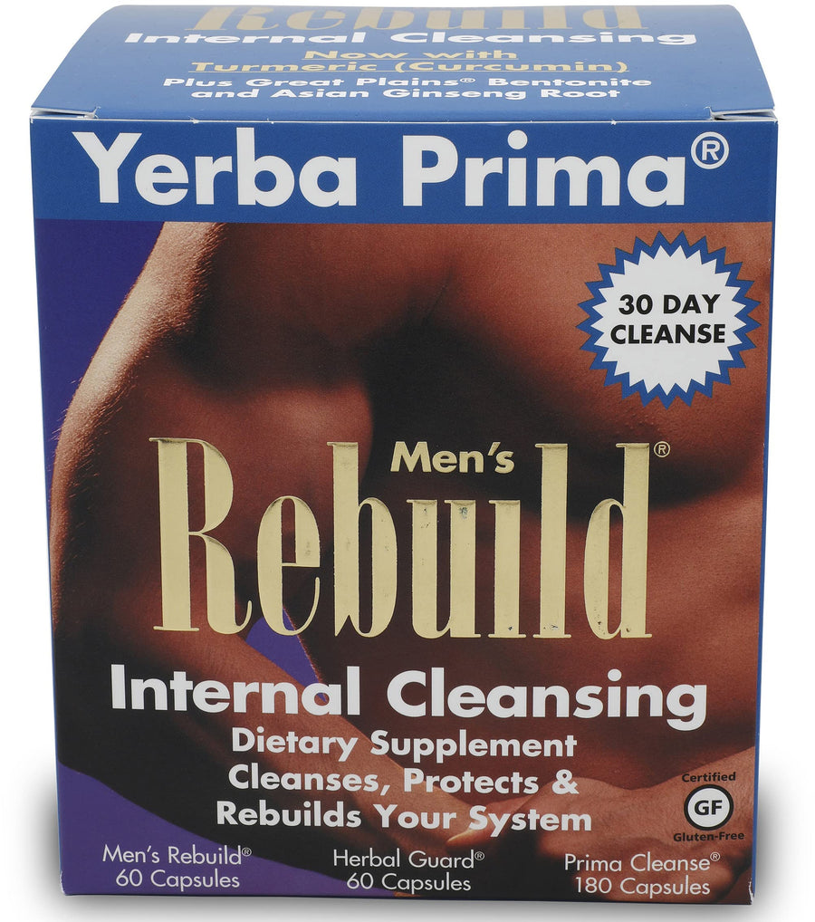 Yerba Prima Men's Rebuild Cleansing Program, 3 Count