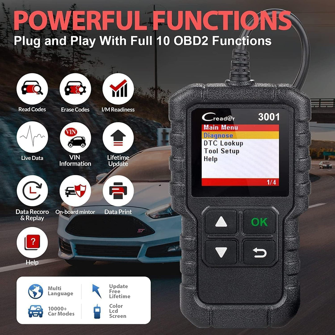 LAUNCH Creader 3001 OBD2 Scanner, Diagnostic Scan Tool