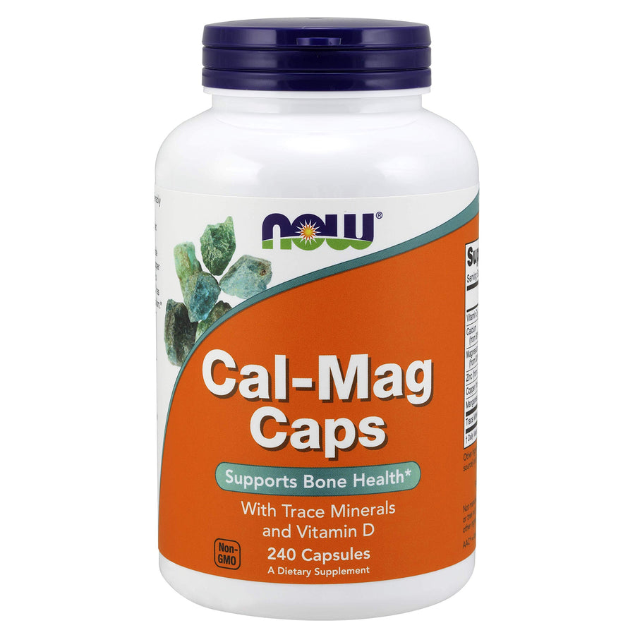 NOW Cal-Mag Caps, 240 Count