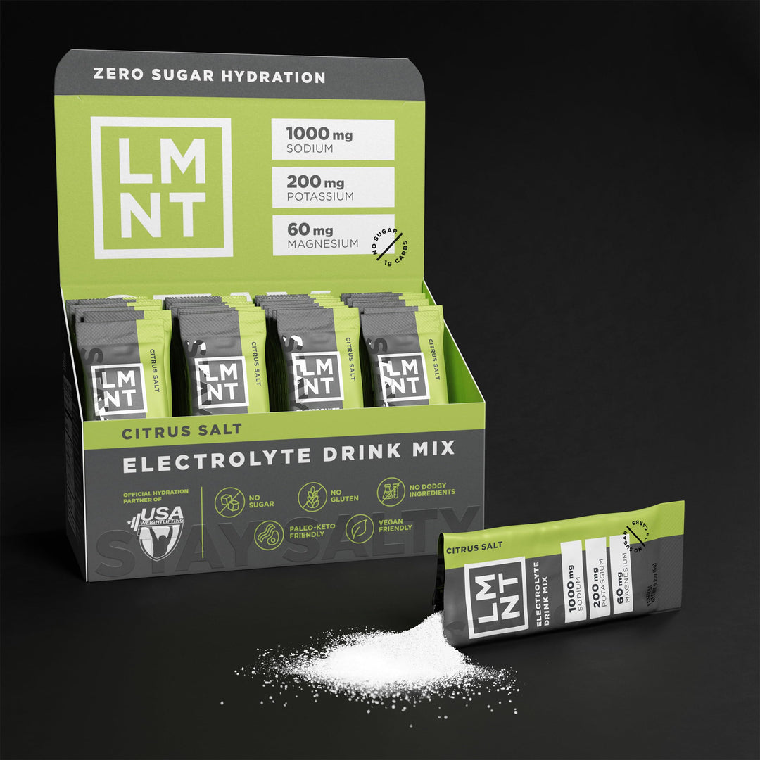 Drink LMNT Electrolytes, Citrus Salt, 30 Count