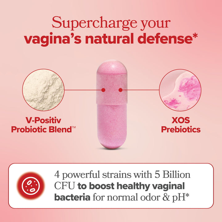 O Positiv Uro Vaginal Probiotic Supplement, 30 Count