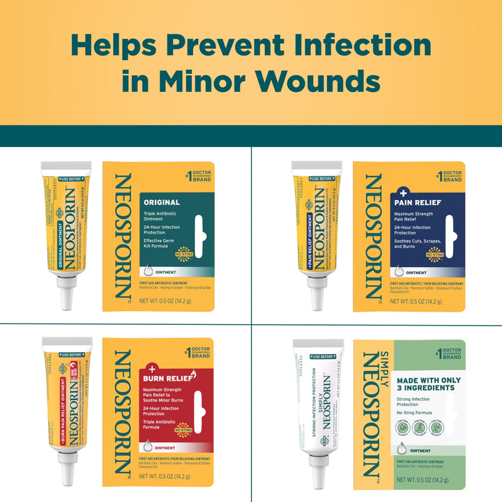 Neosporin First Aid Antibiotic Ointment, 0.5 oz