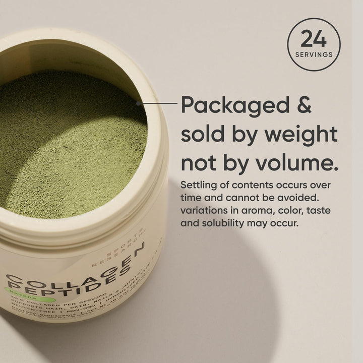 Sports Research Collagen Peptides Powder, Matcha Green Tea, 10.16 oz