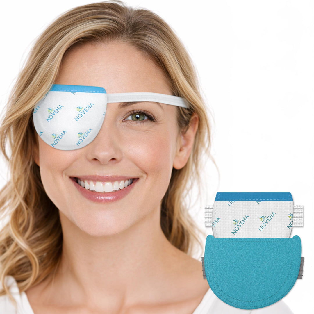 NOVEHA Express Warm Compress Eye Mask, 1 Count