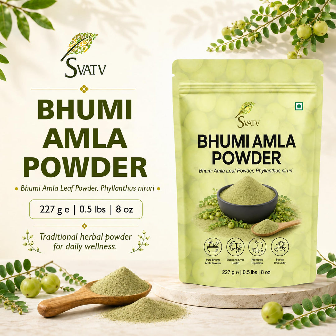 SVATV Bhumi Amla Powder, 227 g