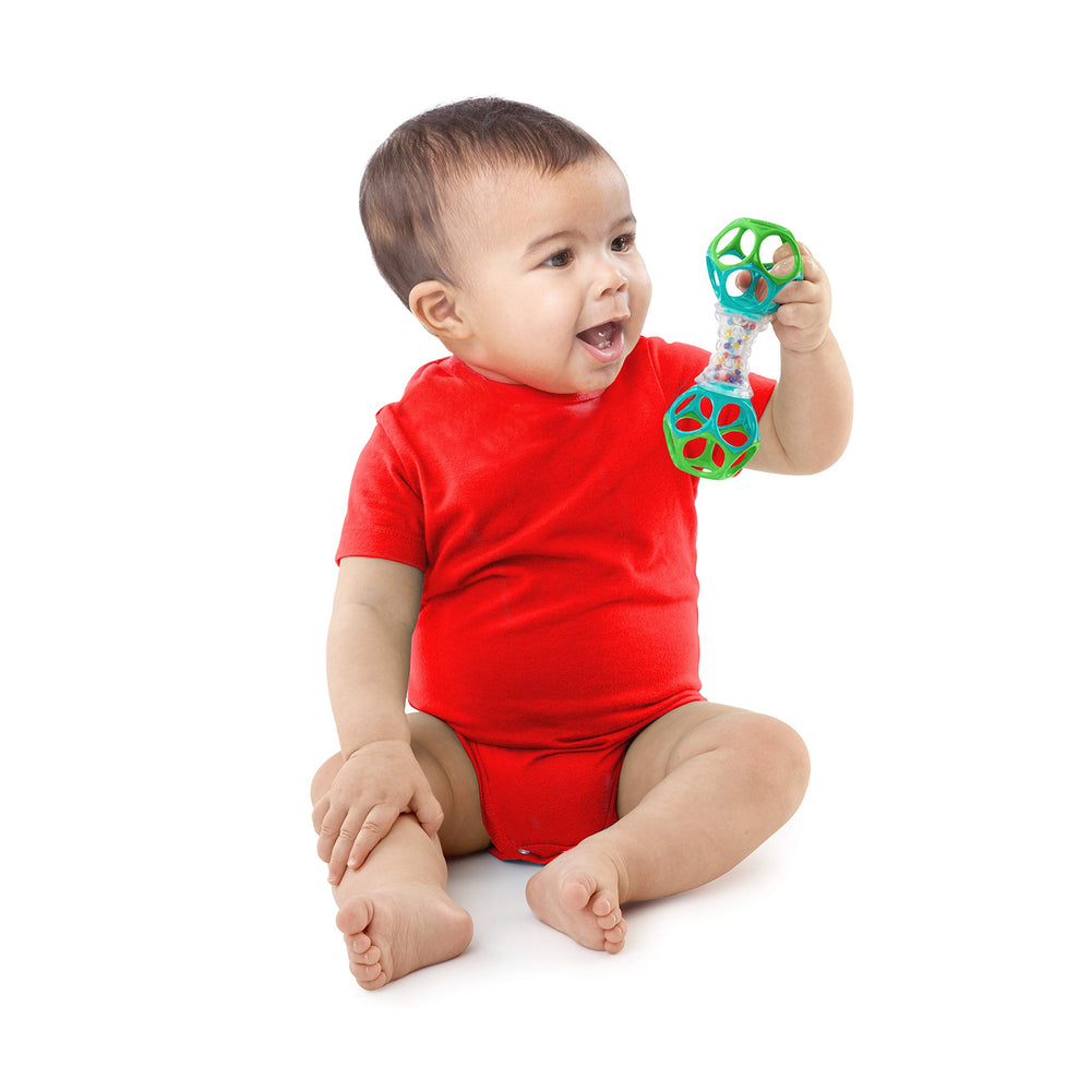 Bright Starts Oball Shaker Rattle Toy, Newborn
