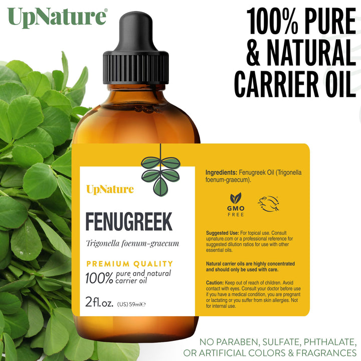 UpNature Fenugreek Seed Oil, 2 fl oz