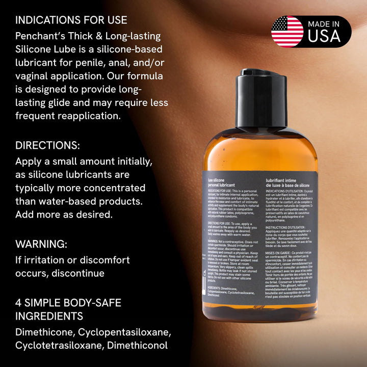 Penchant Silicone Based Personal Lubricant, 4 fl oz