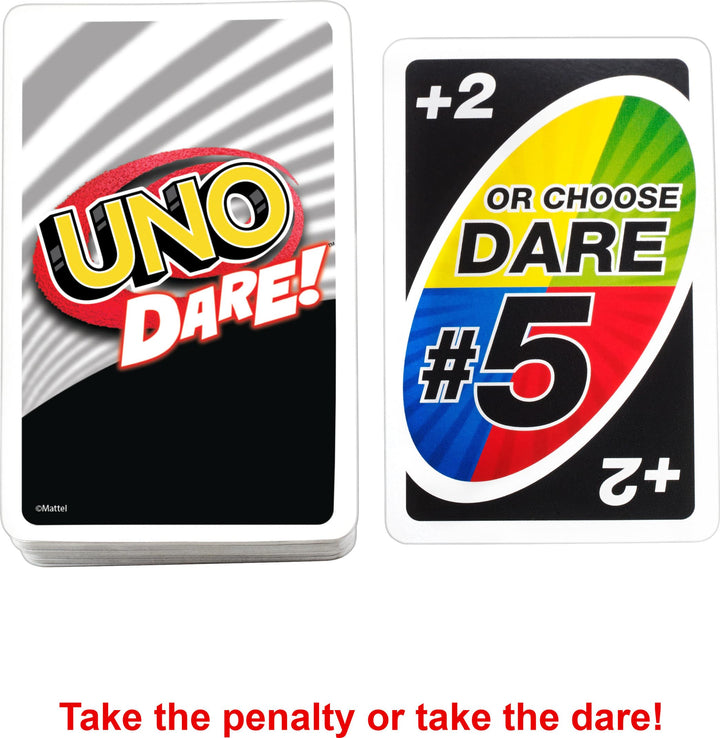 Mattel Games UNO Dare Card Game