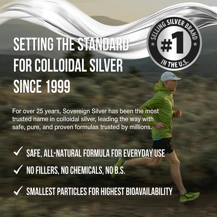 Sovereign Silver Colloidal Silver, 2 fl oz