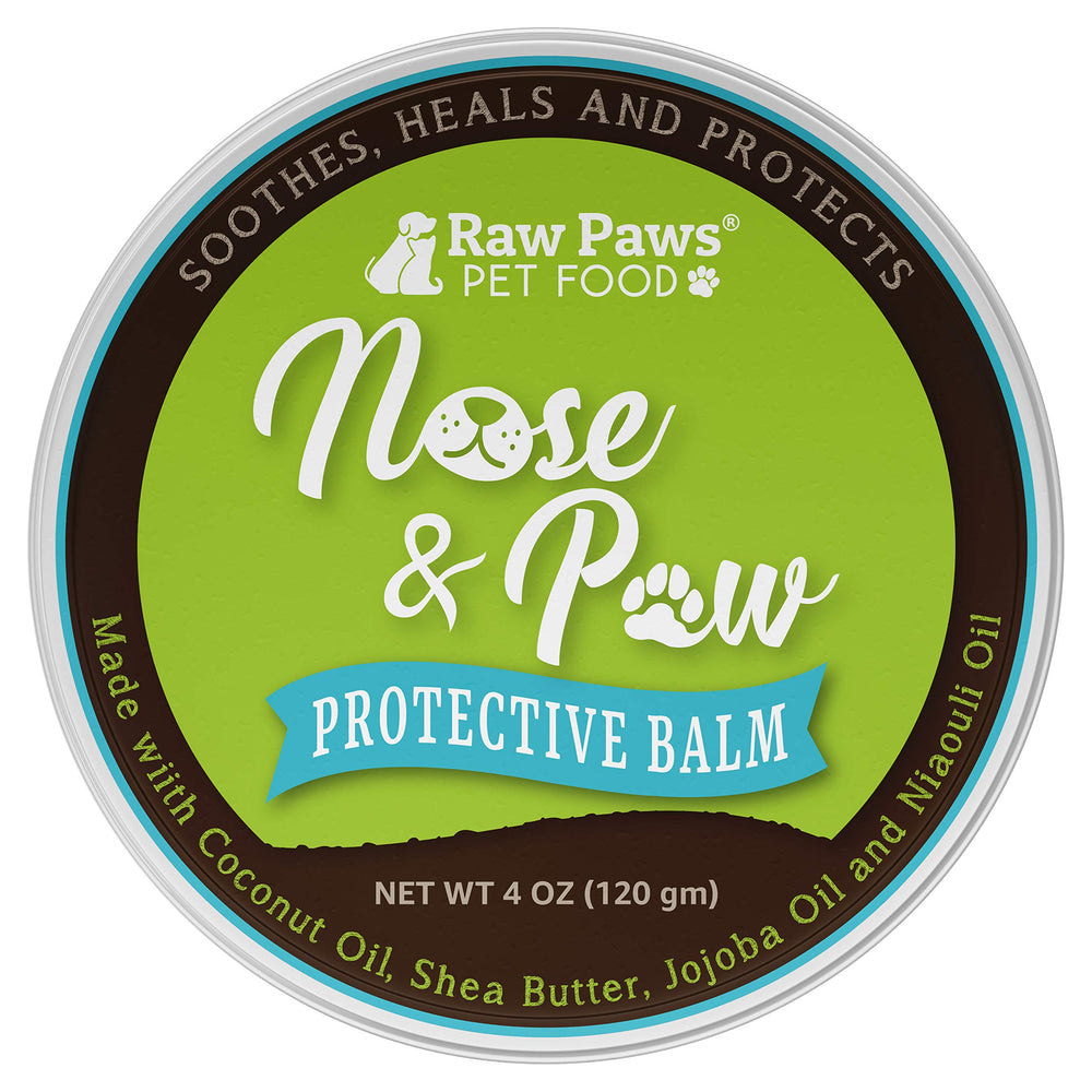 Raw Paws Dog Nose Balm and Paw Butter, 4 oz