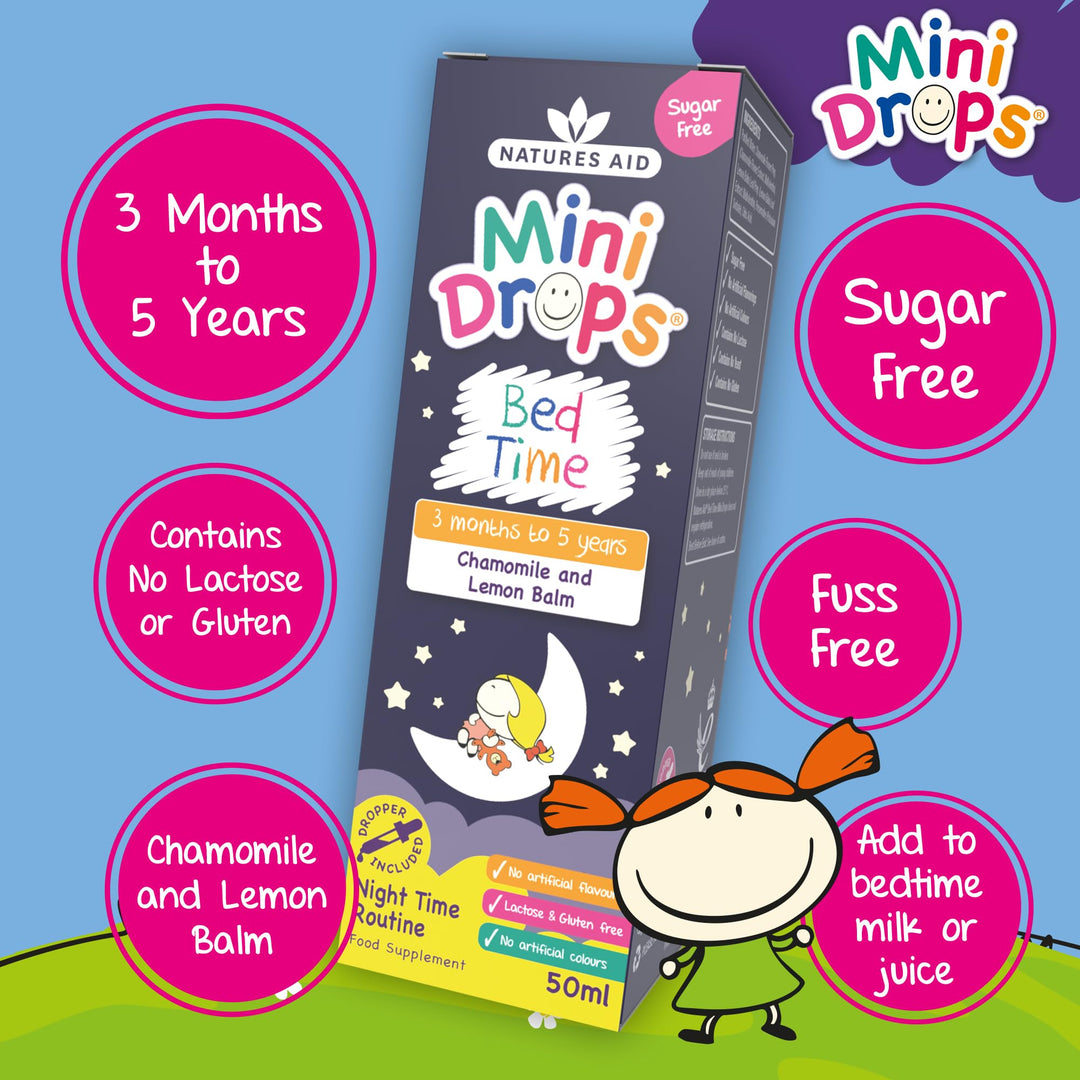 Natures Aid Mini Drops Bed Time, 50 ml