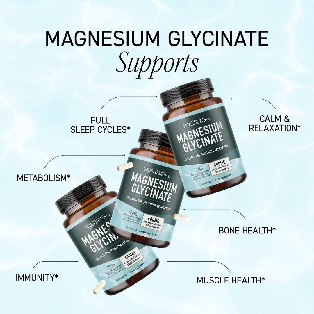 SMNutrition Magnesium Glycinate, 400mg