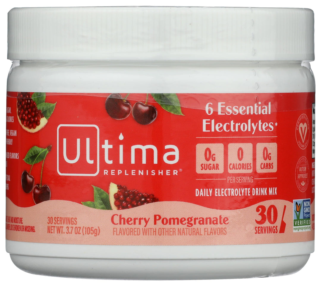 Ultima Replenisher Hydrating Electrolyte Powder, Cherry Pomegranate, 3.6 oz